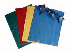 salvietta in microfibra per occhiali