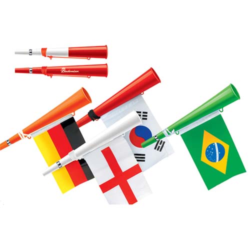 vuvuzela di plastica vuvuzela di plastica